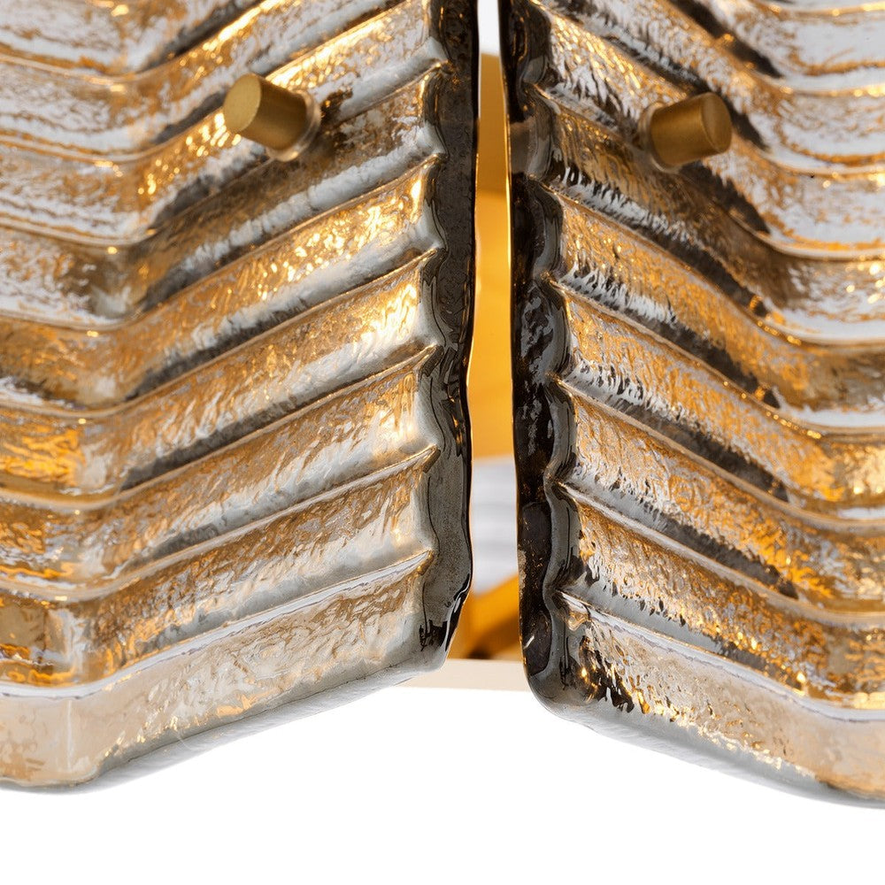 Silvano Chandelier - Smoke Glass