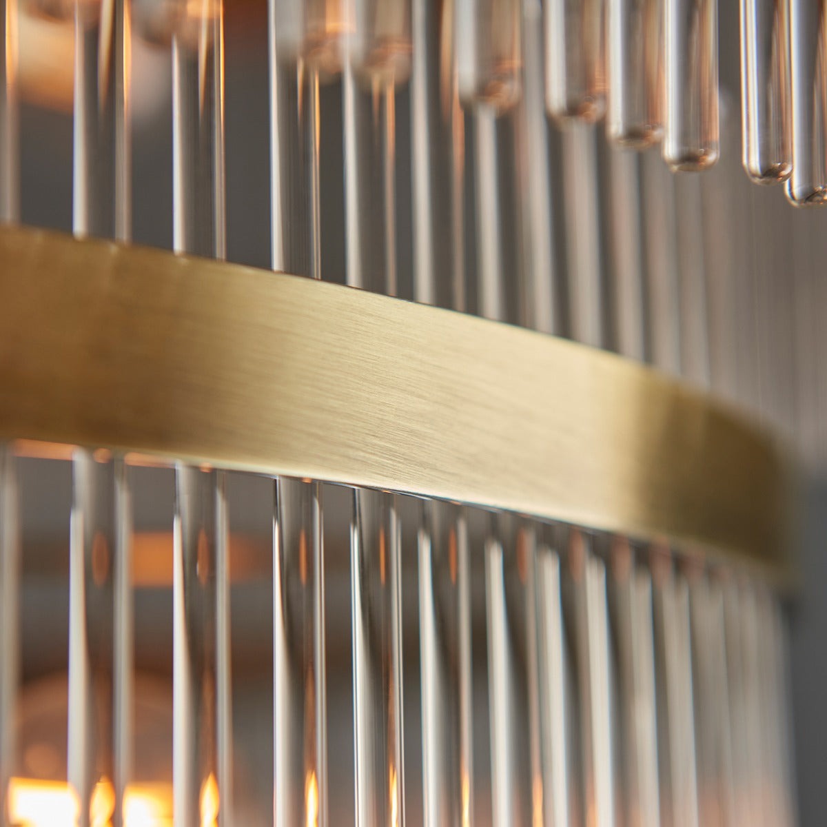 Mariana Grand 21 Light Pendant Light - Antique Brass