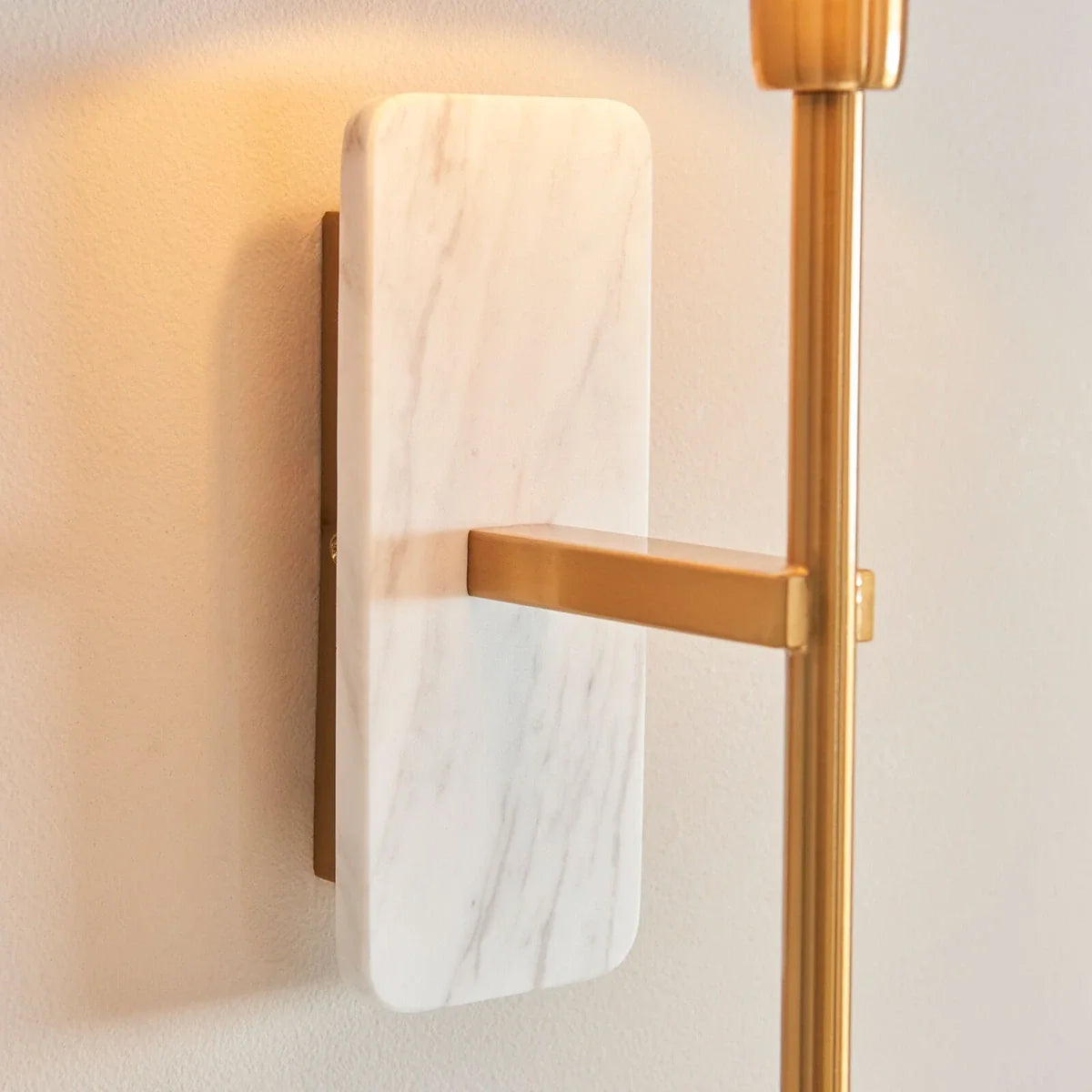 Faro Volakas Marble Wall Light - White