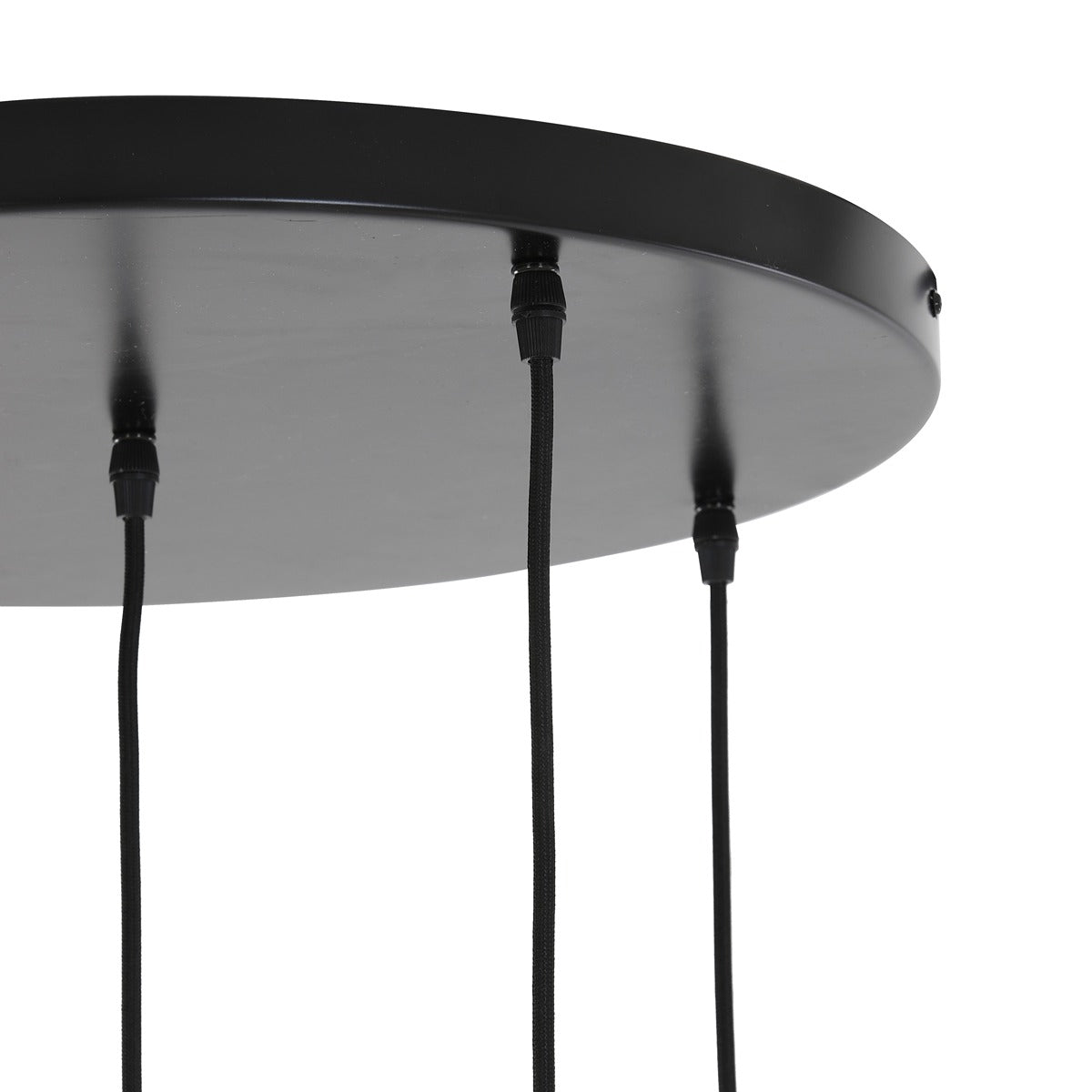 Rakel 5 Pendant Light - Antique Bronze & Smoked Glass