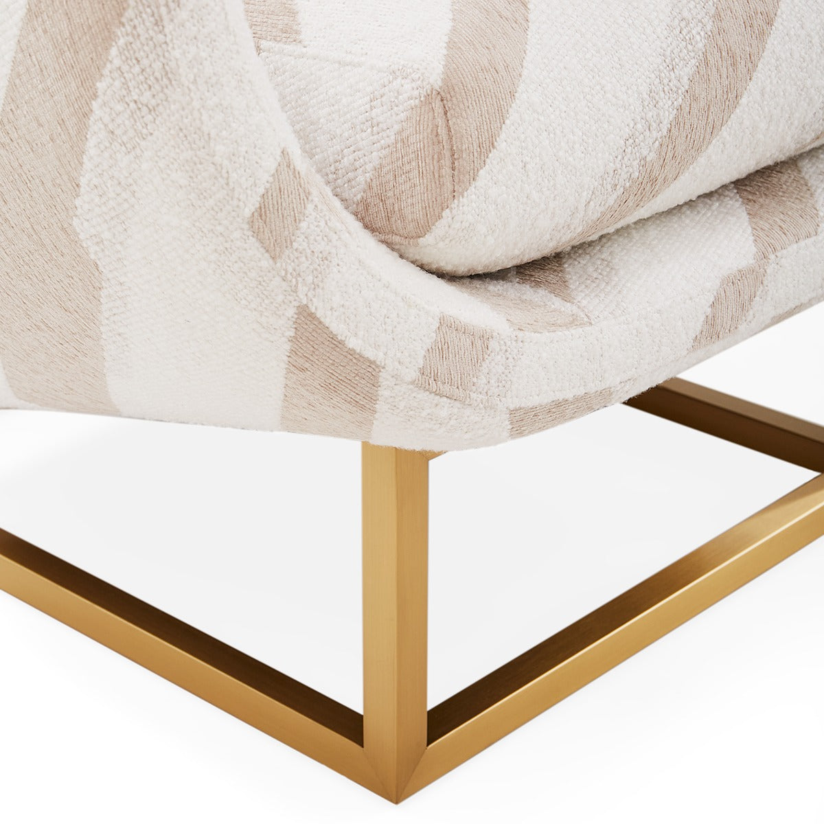 Beaumont Lounge Chair - Diagonal Natural