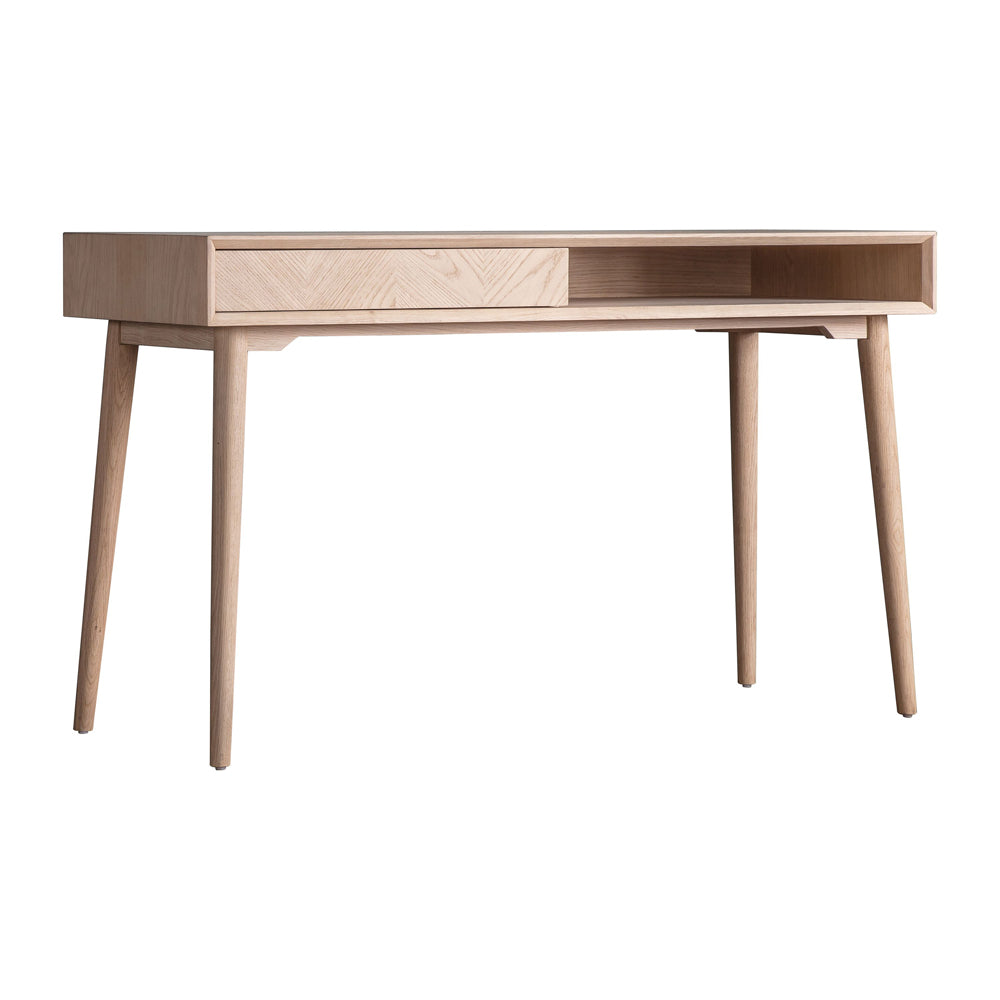 Milano 1 Drawer Desk - Oak