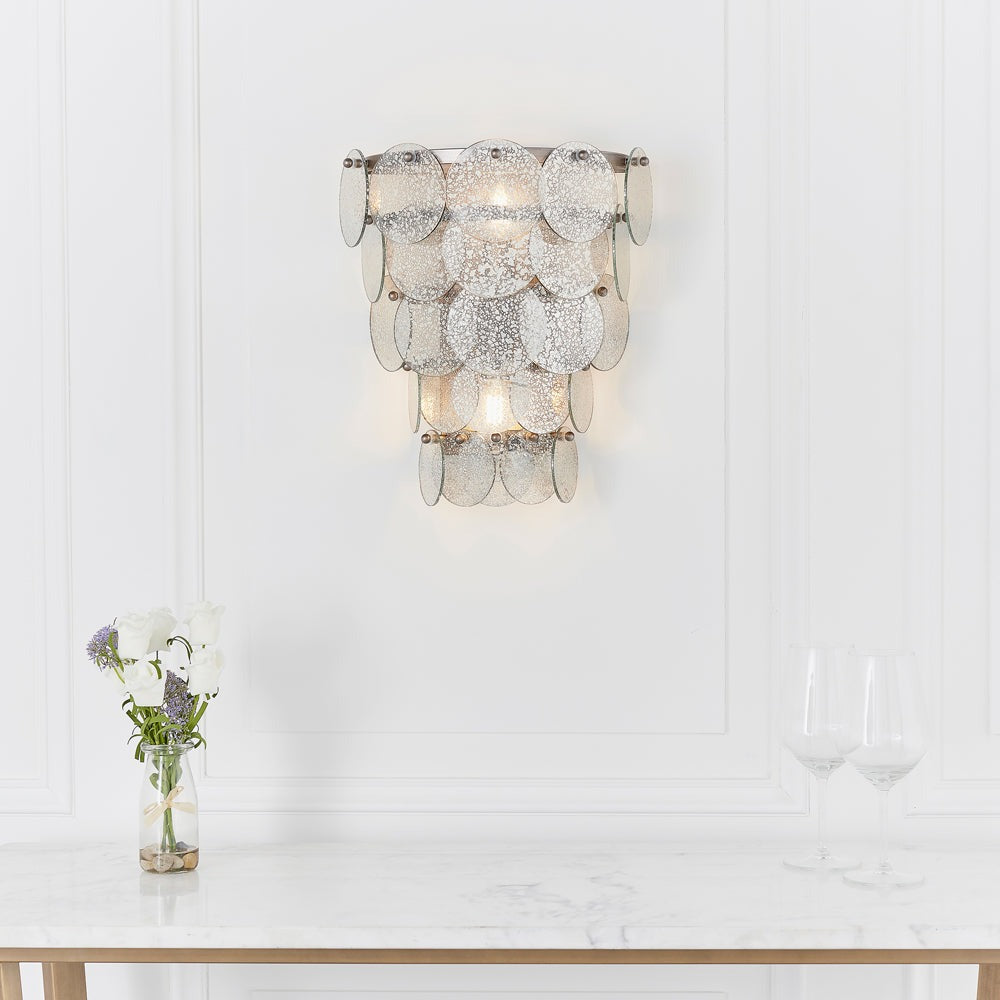 Madison Wall Light - Silver