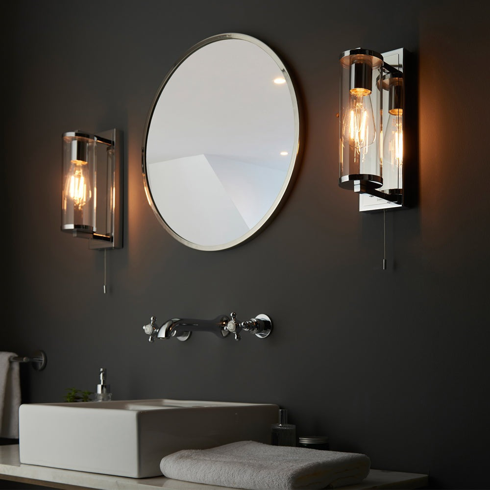 Christel Bathroom Wall Light - Chrome