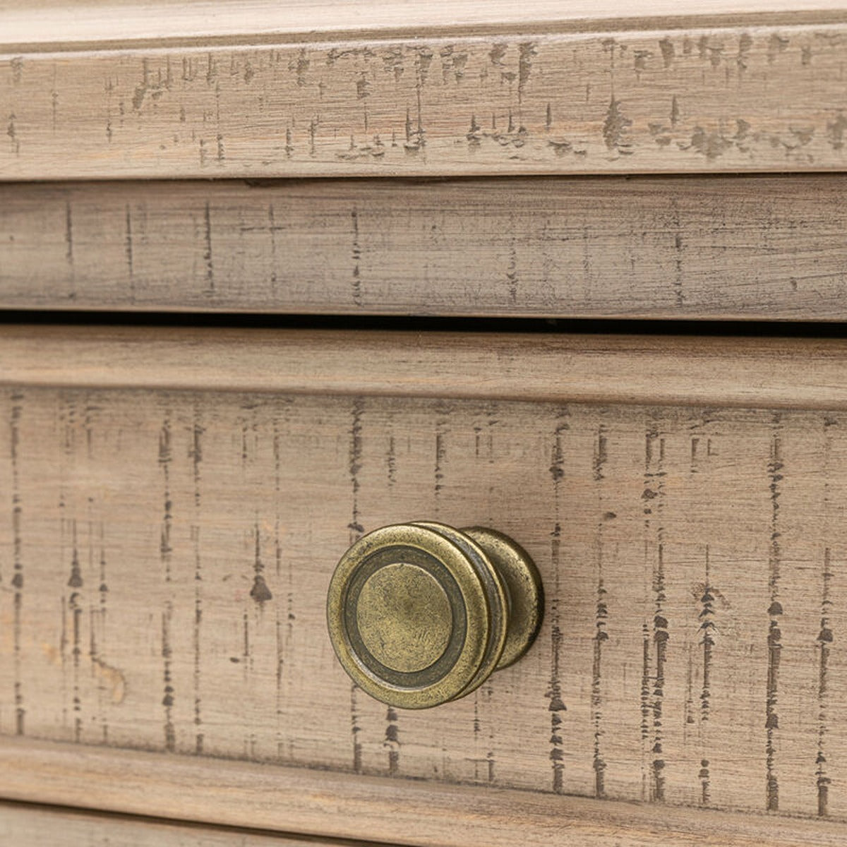 Newbury 3 Drawer Bedside Table - Natural
