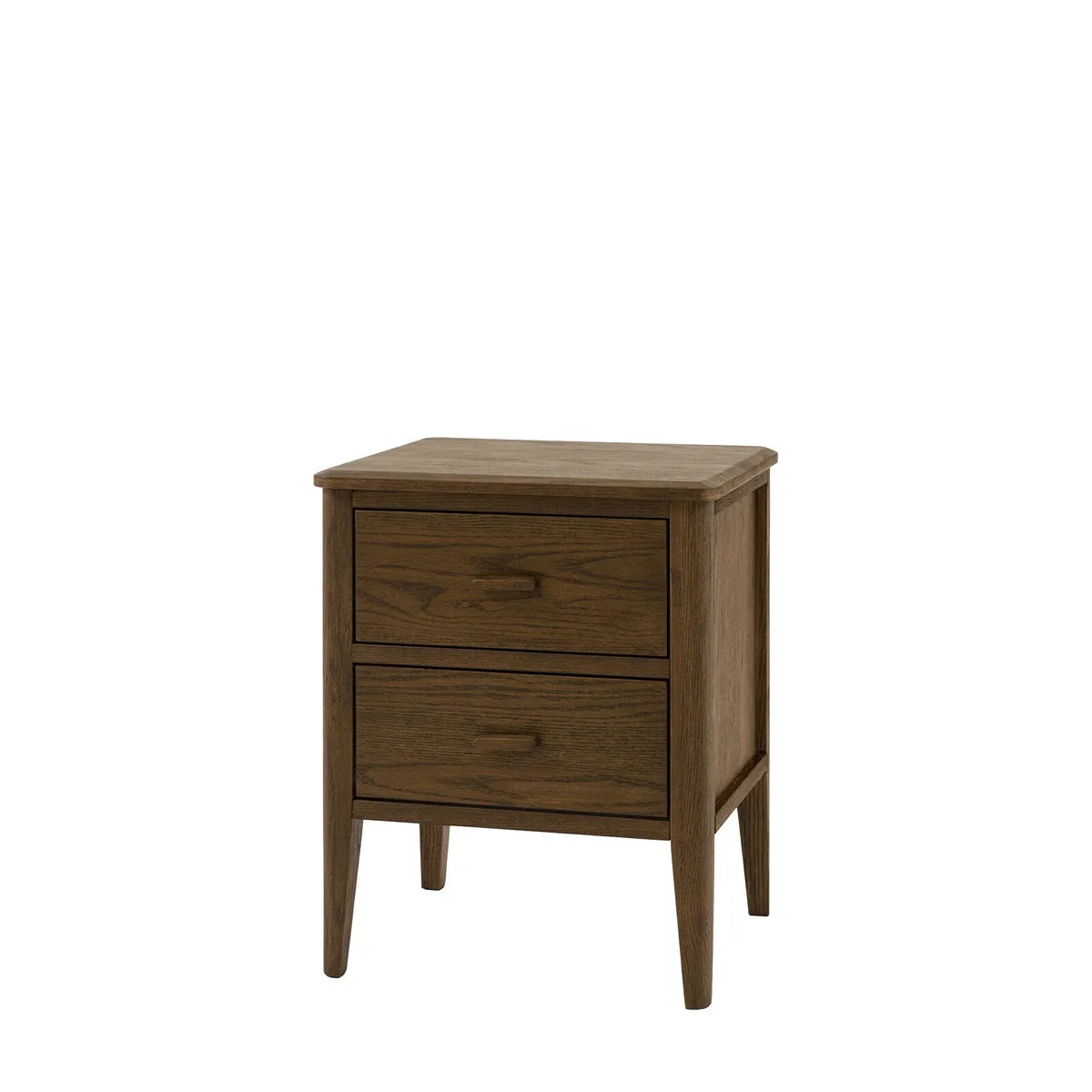 Camden 2 Drawer Bedside Table - Walnut