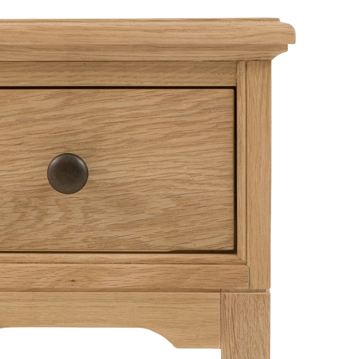 Malvern 1 Drawer Bedside Table - Natural