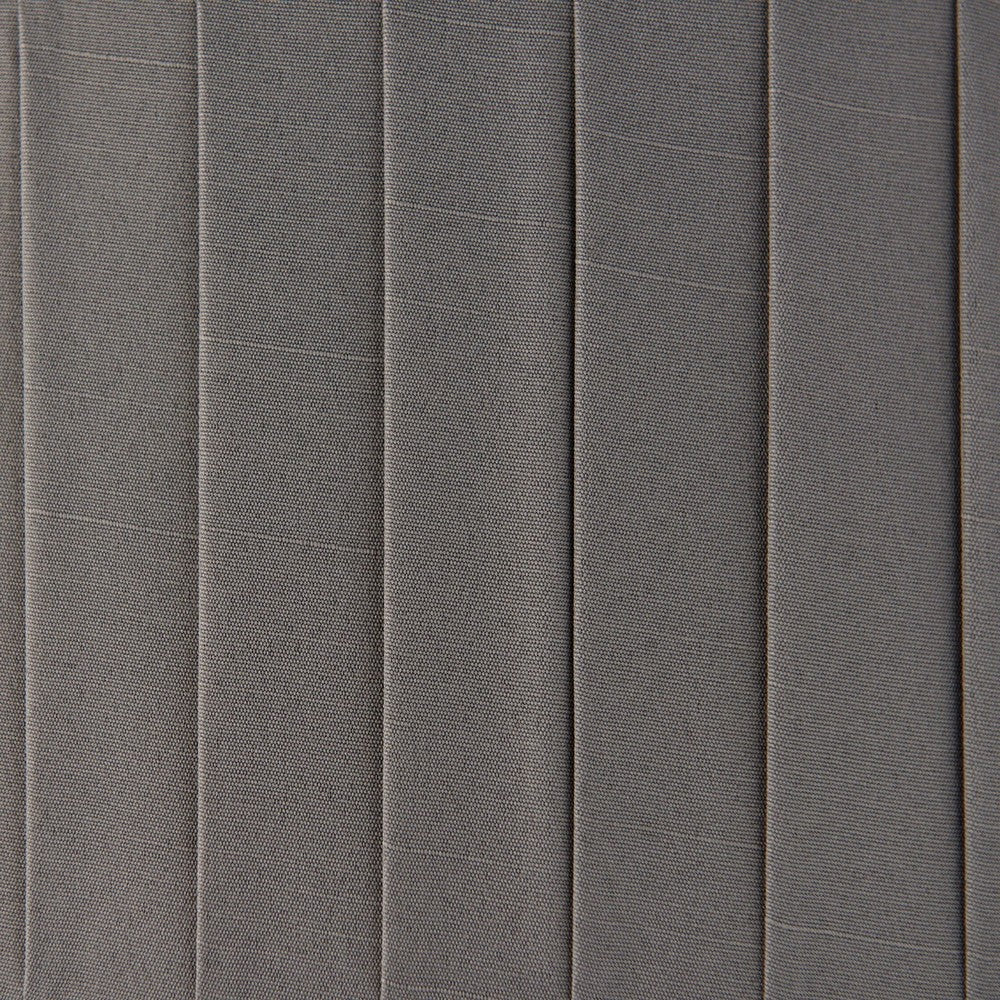 Highclere 6 Pleated Pendant - Nickel