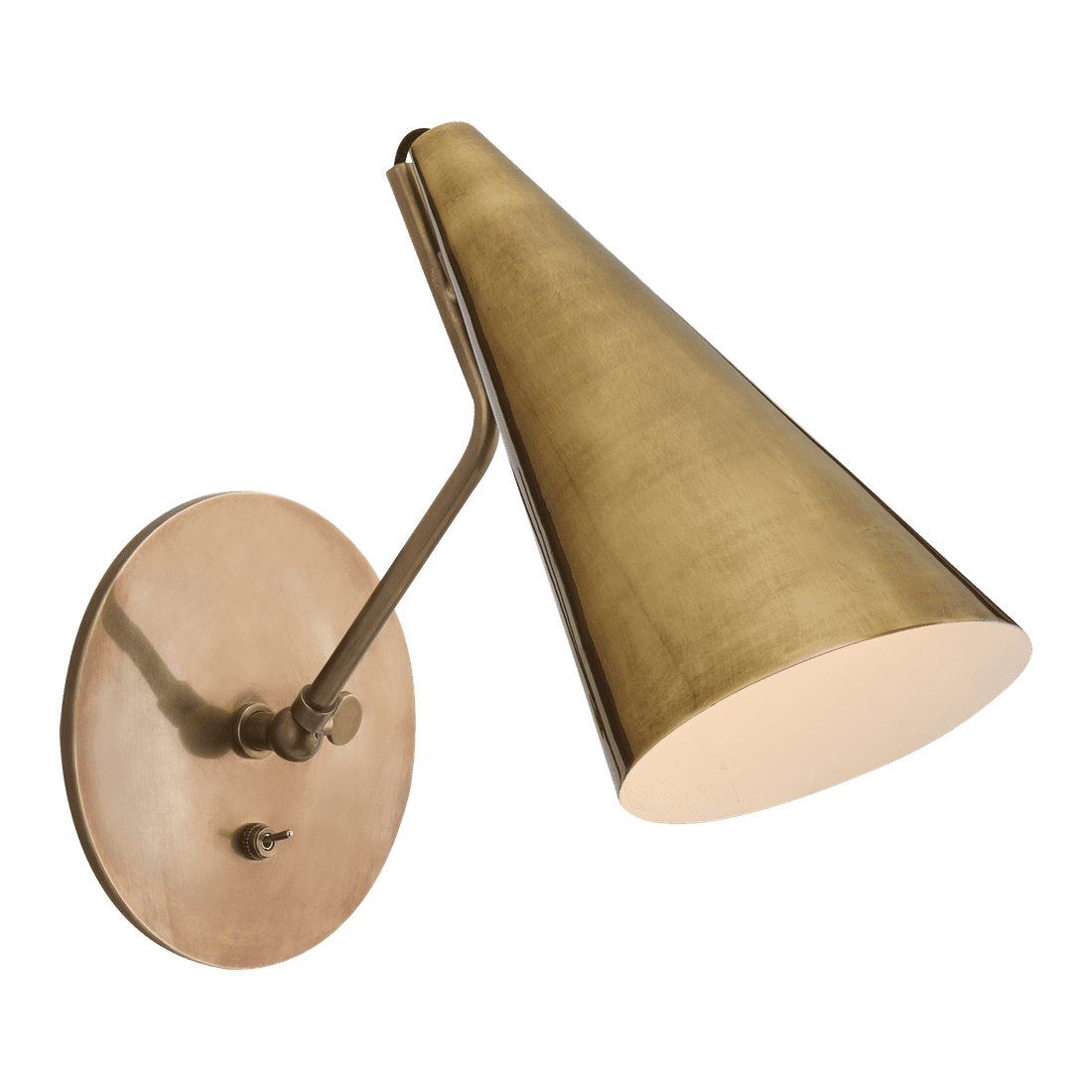Clemente Wall Light - Antique Brass