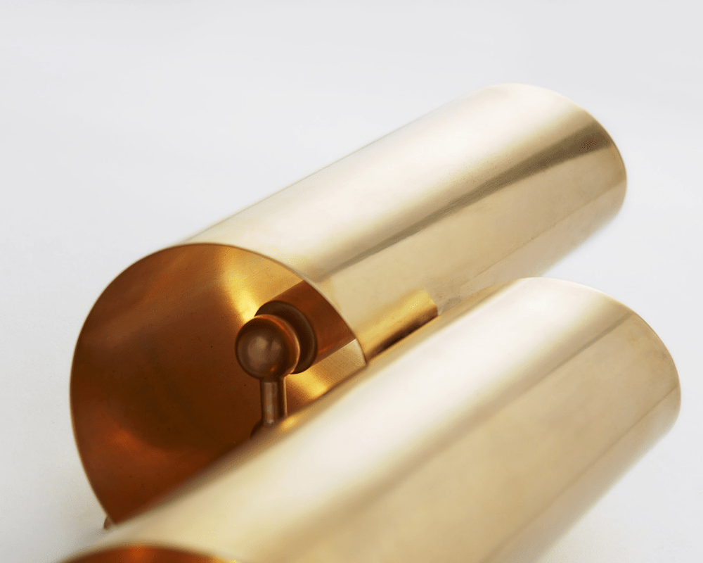 Iva Medium Wrapped Sconce - Antique Brass