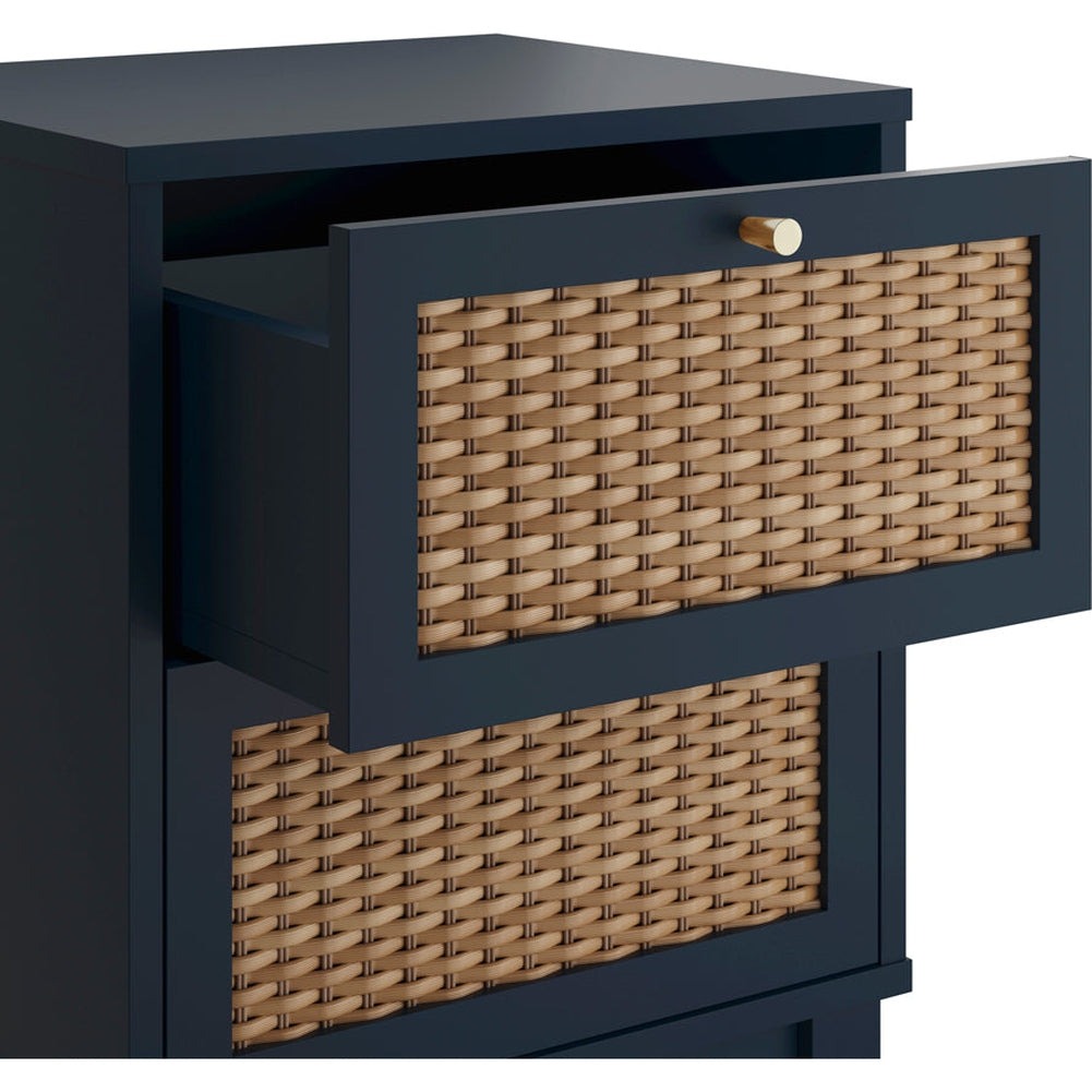 Lyon Bedside Table - Blue