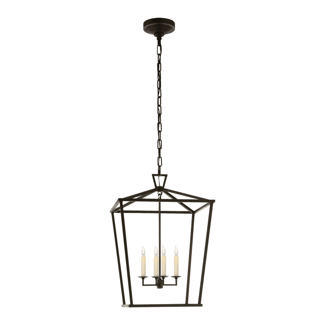 Darlana Medium Lantern - Aged Iron