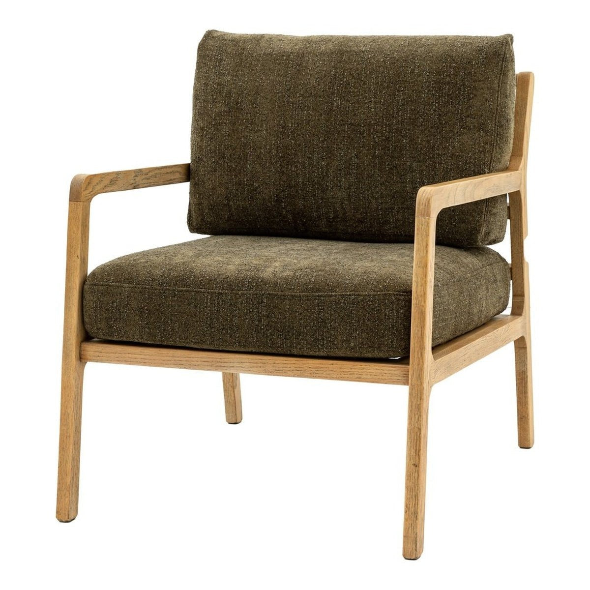 Vesper Armchair - Moss Green