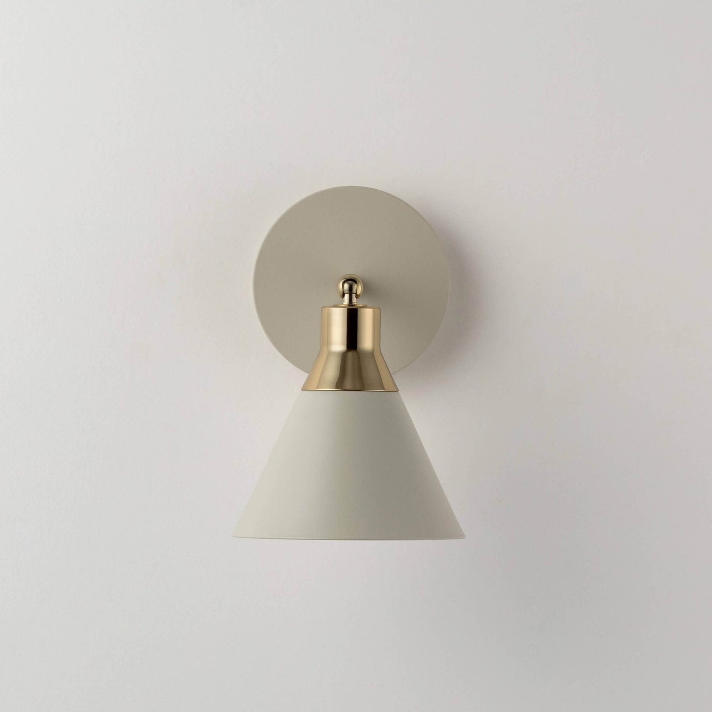 Cone Wall Light - Sand