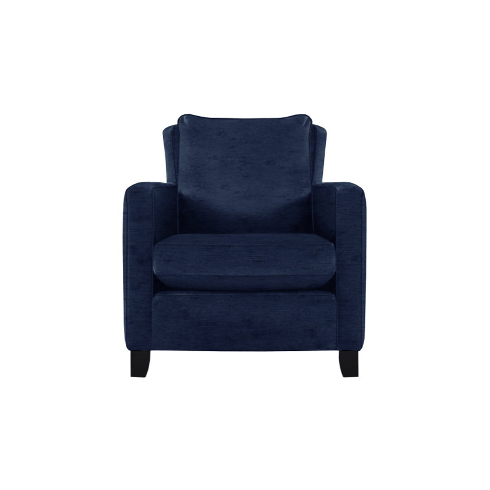 Duresta Hoyland Monarch Armchair Navy | Outlet