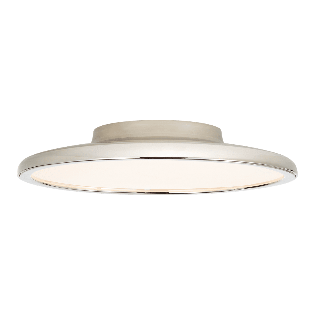 Dot 13" Flush Mount - Polished Nickel