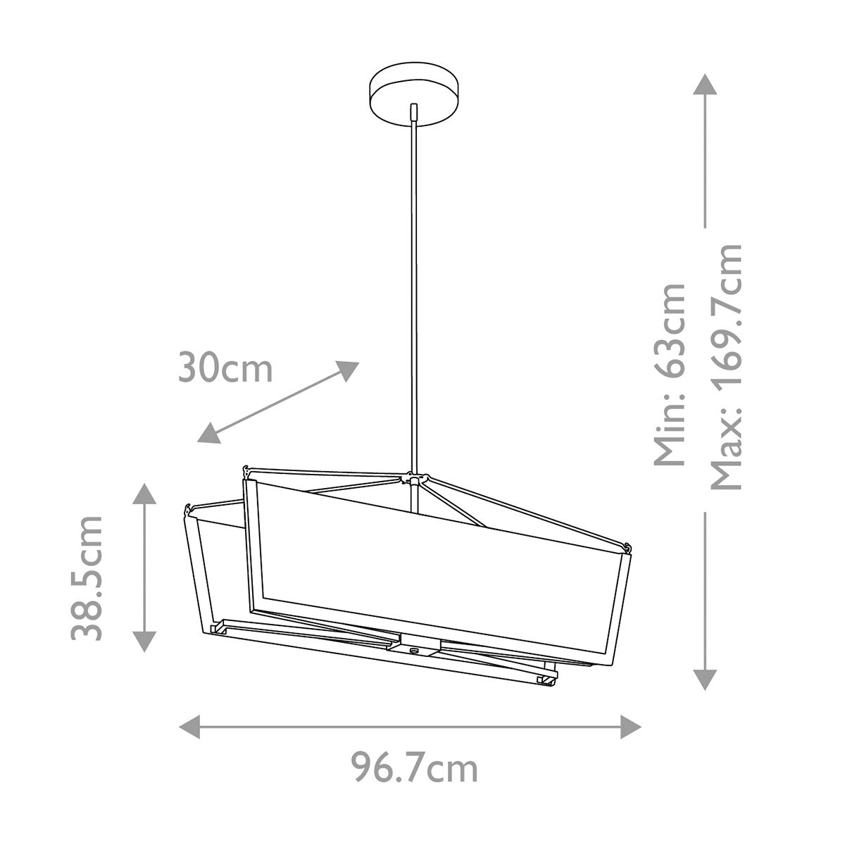Calters LED Isle Pendant Light