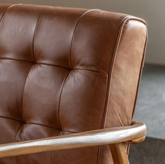 Humber Occasional Chair - Vintage Brown