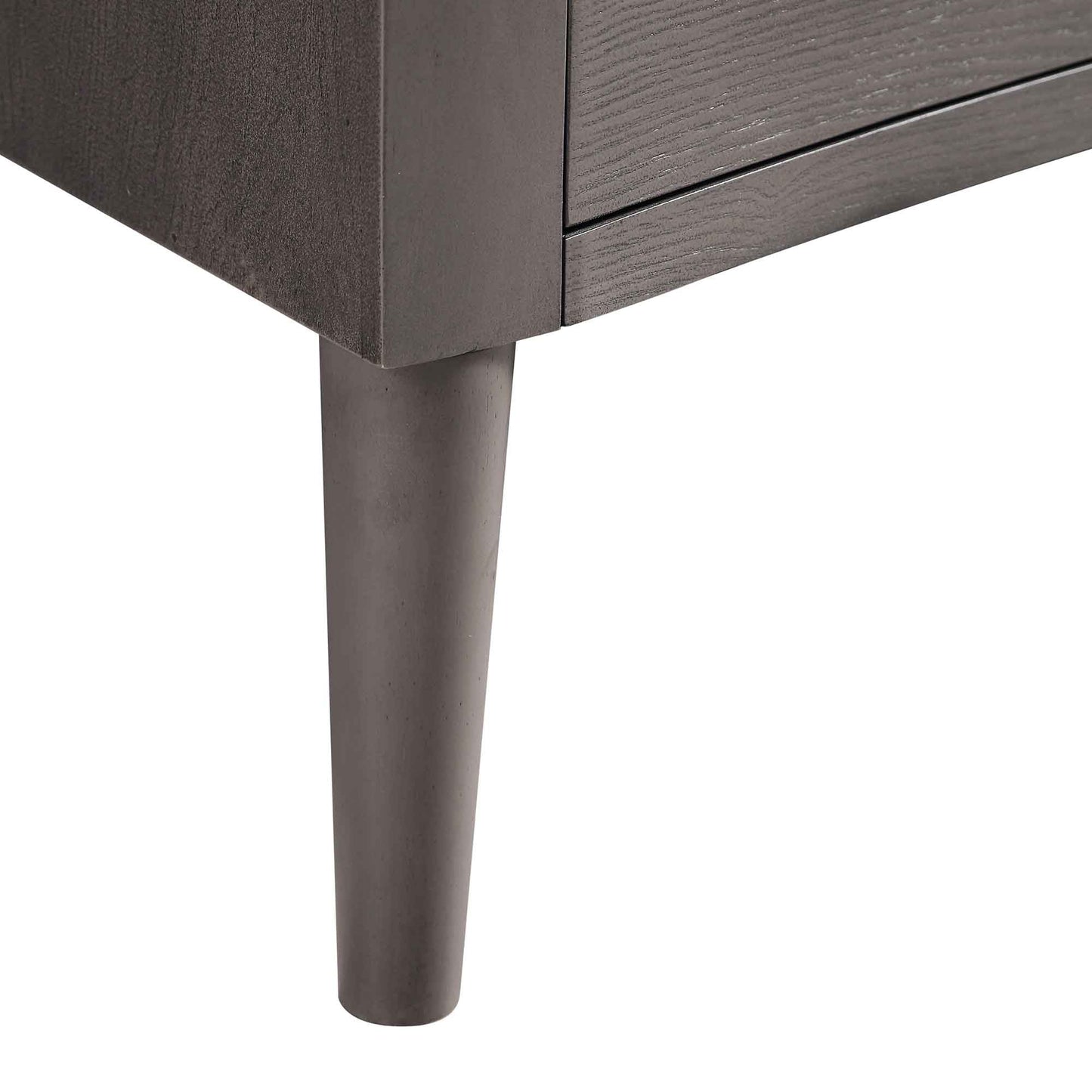 Thalia Concave Chest of Drawers, Silver Oak