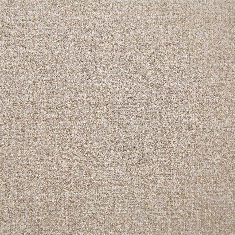 Elystan Oval Headboard Upholstered Bed, Warm Beige Fabric