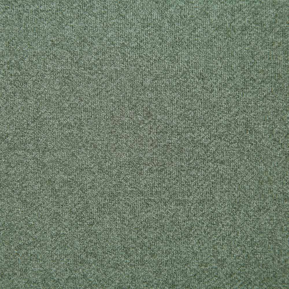 Elystan Oval Headboard Upholstered Bed, Olive Green Fabric