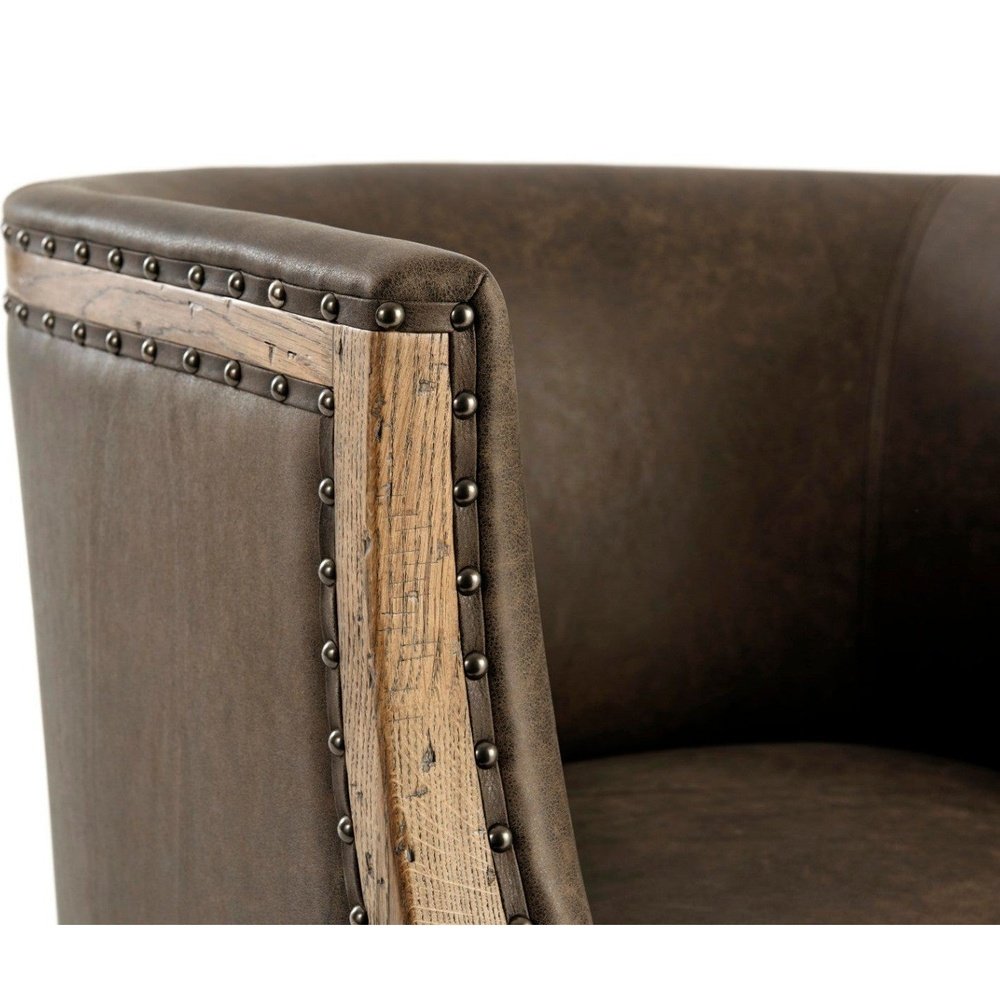 Orlando Accent Chair - Leather