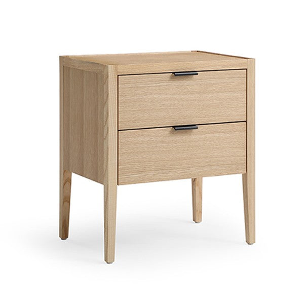 Grafiato Bedside Table - Oak