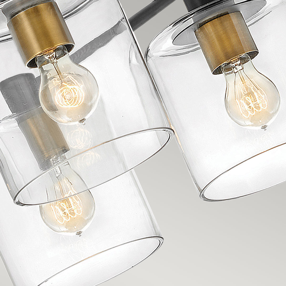 Axel 5 Light Semi-flush - Black