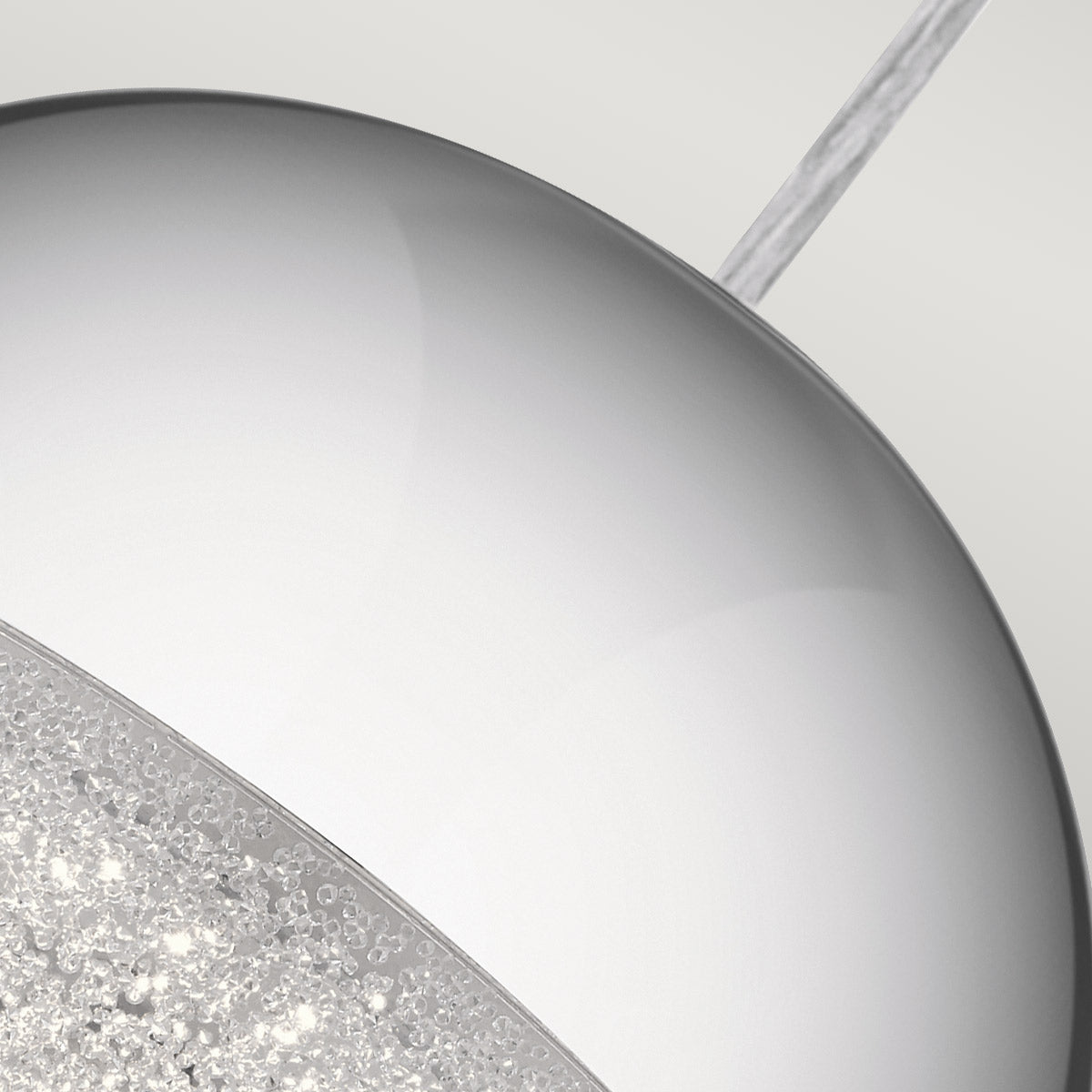 Moonlit LED Mini Pendant - Chrome