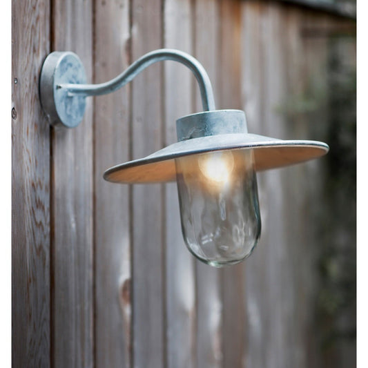 Swan Neck Wall Light - Silver