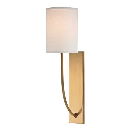 Colton Aged Brass 1 Light Wall Sconce | Outlet