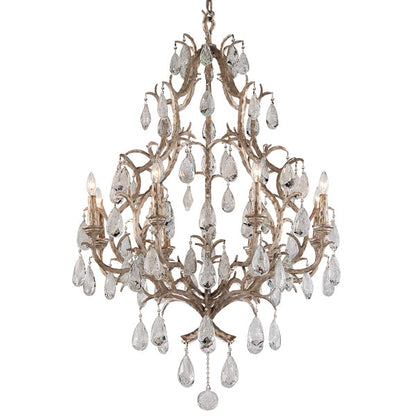 Amadeus 8 Light Chandelier - Hand-Worked Iron