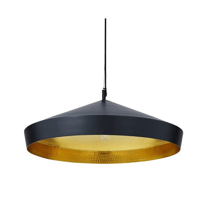 Beat Flat Pendant Light - Black