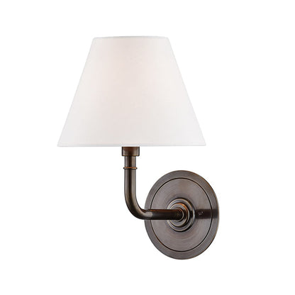 Signature No.1 1 Light Wall Sconce - Distressed Bronze