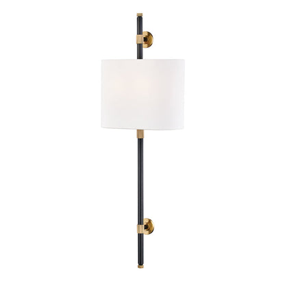 Bowery 2 Light Wall Sconce - Brass