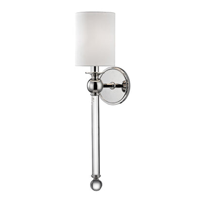 Gordon 1 Light Wall Sconce - Polished Nickel