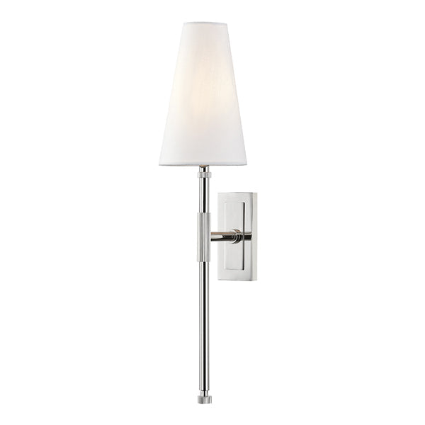 Bowery 1 Light "A" Wall Sconce - Polished Nickel