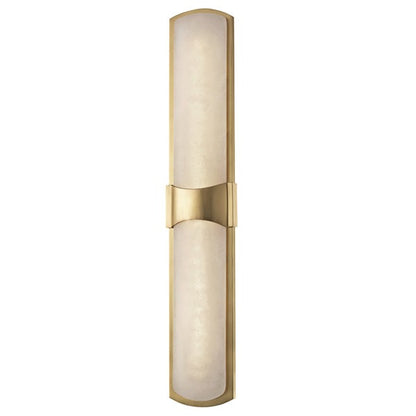 Valencia Large Led Wall Sconce - Aged Brass