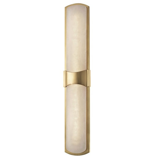 Valencia Large Led Wall Sconce - Aged Brass