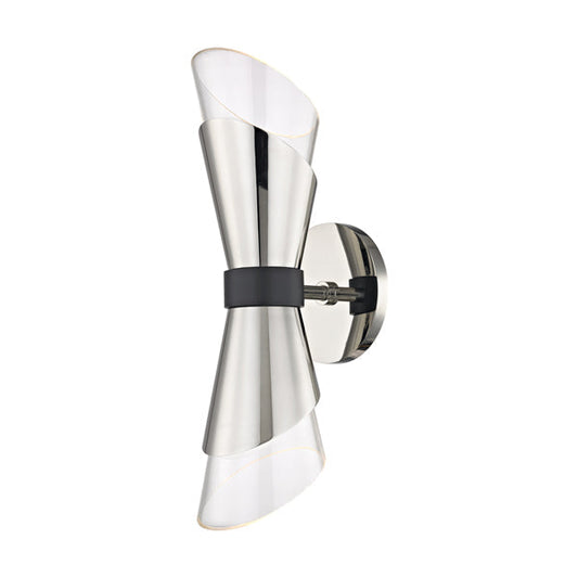 Angie Steel 2 Light Wall Sconce | Outlet
