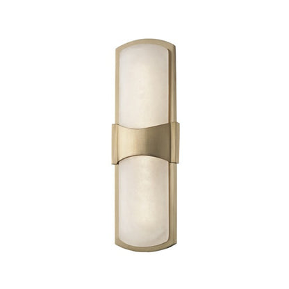 Small Valencia Led Wall Sconce - Aged Brass