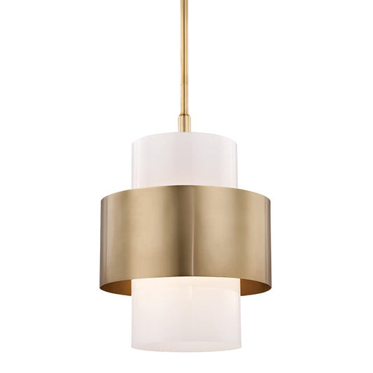 Corinth Steel 1 Light Large Pendant | Outlet