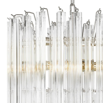 Chandelier Salerno - Clear Glass