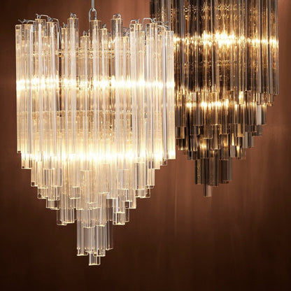Chandelier Salerno - Clear Glass