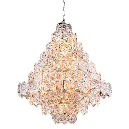 Hermitage Large Chandelier - Nickel