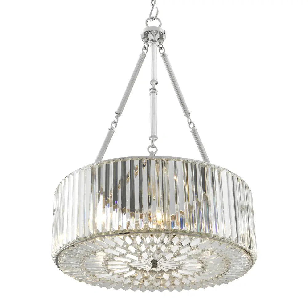 infinity Chandelier - Nickel Finish