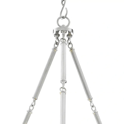 infinity Chandelier - Nickel Finish