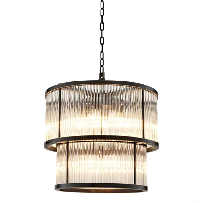 Pasadena Chandelier - Bronze Highlight Finish