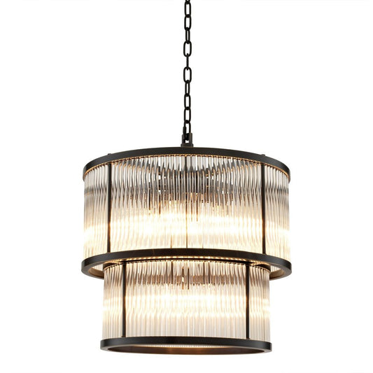 Pasadena Chandelier - Bronze Highlight Finish