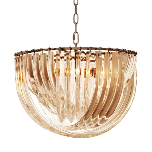 Murano Chandelier - Champagne